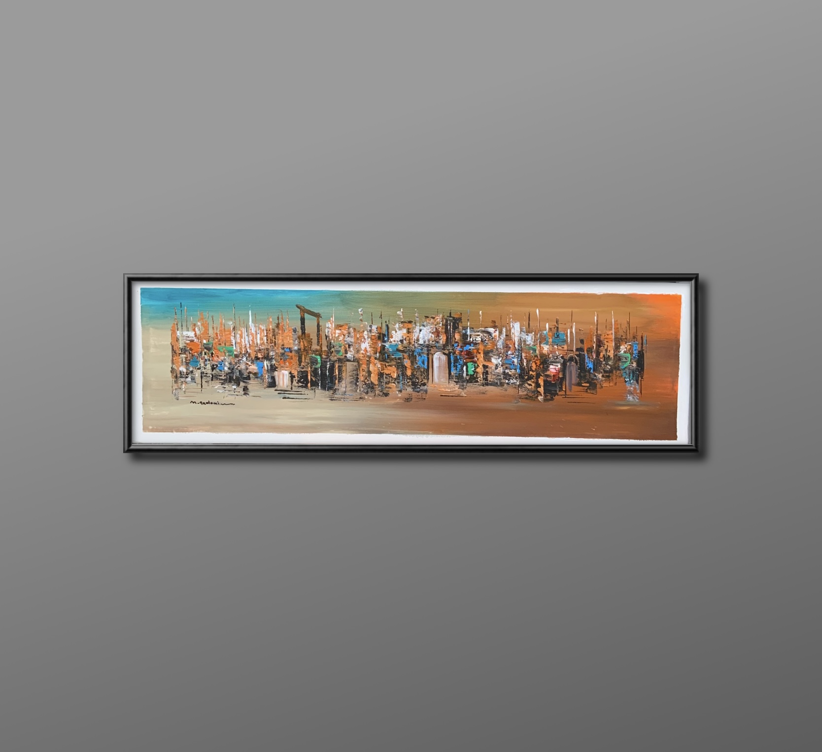 Whispers of the Abstract Harbor