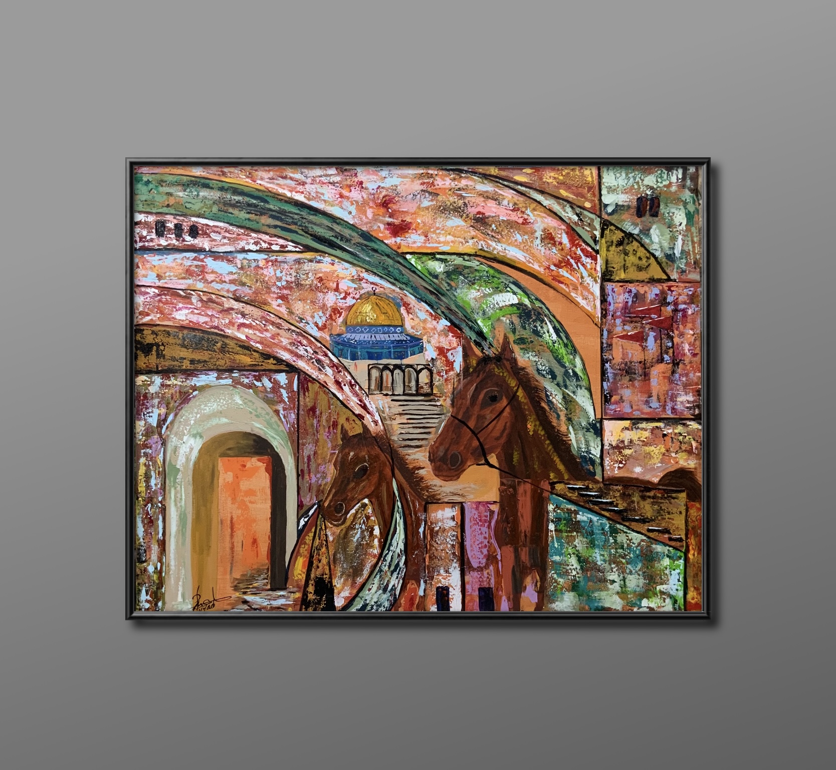 Horses of Jerusalem Beneath the Arches