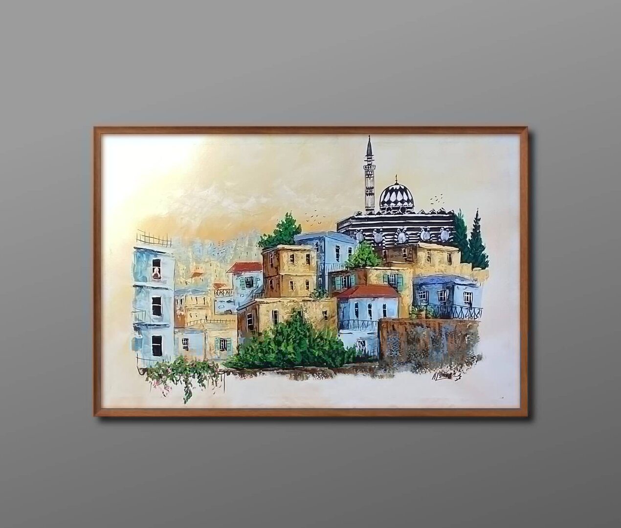 The bright town