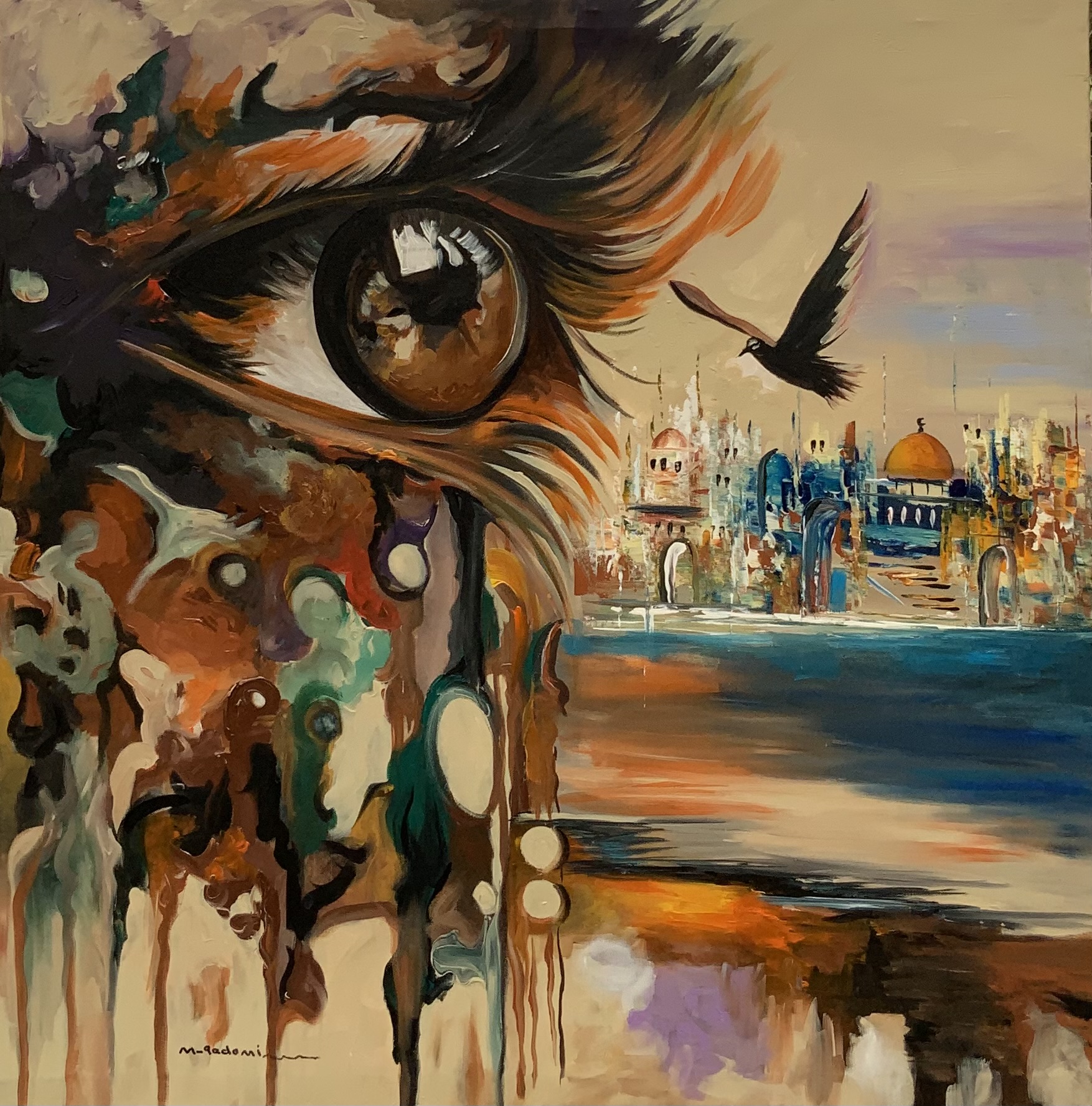 A Tear Upon the Ruins of the City