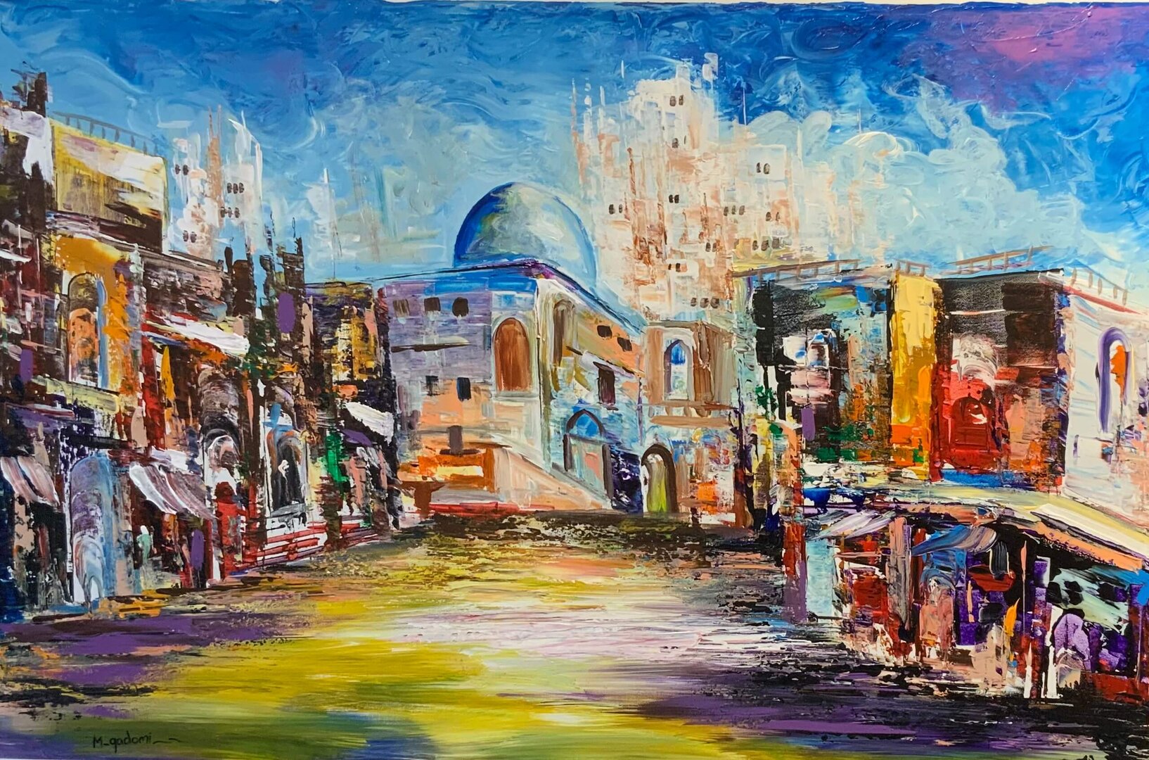 The blue dome
