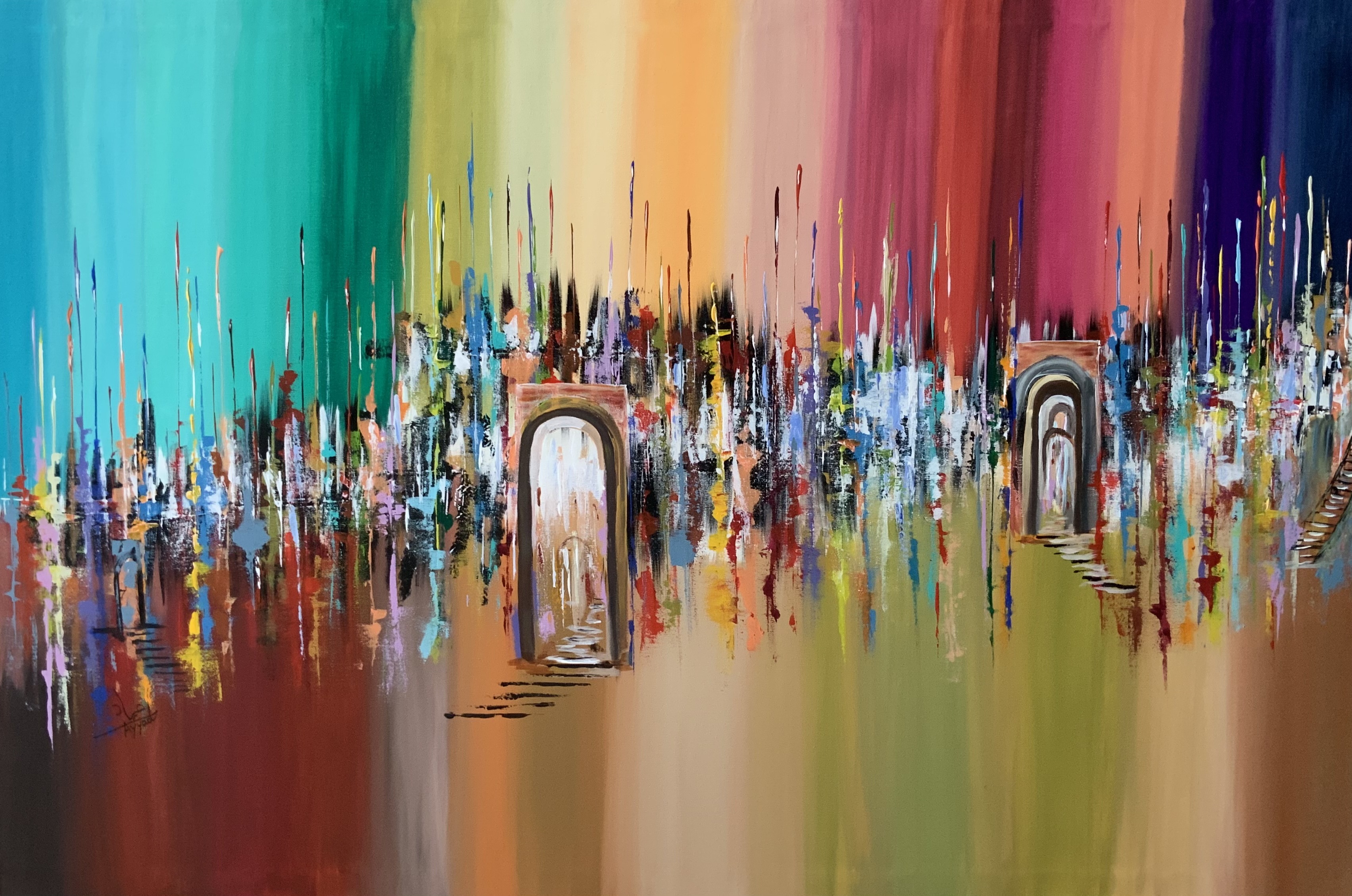 Waves of colors