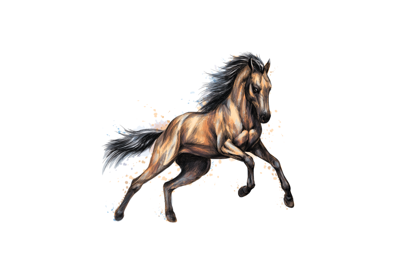 Running Horse 