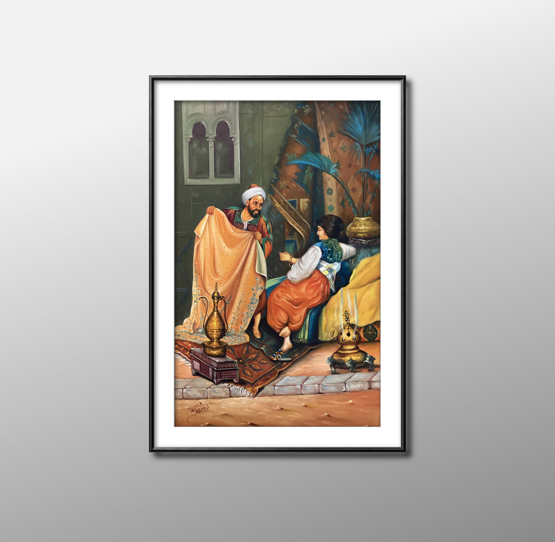 The Girl and the Seller
