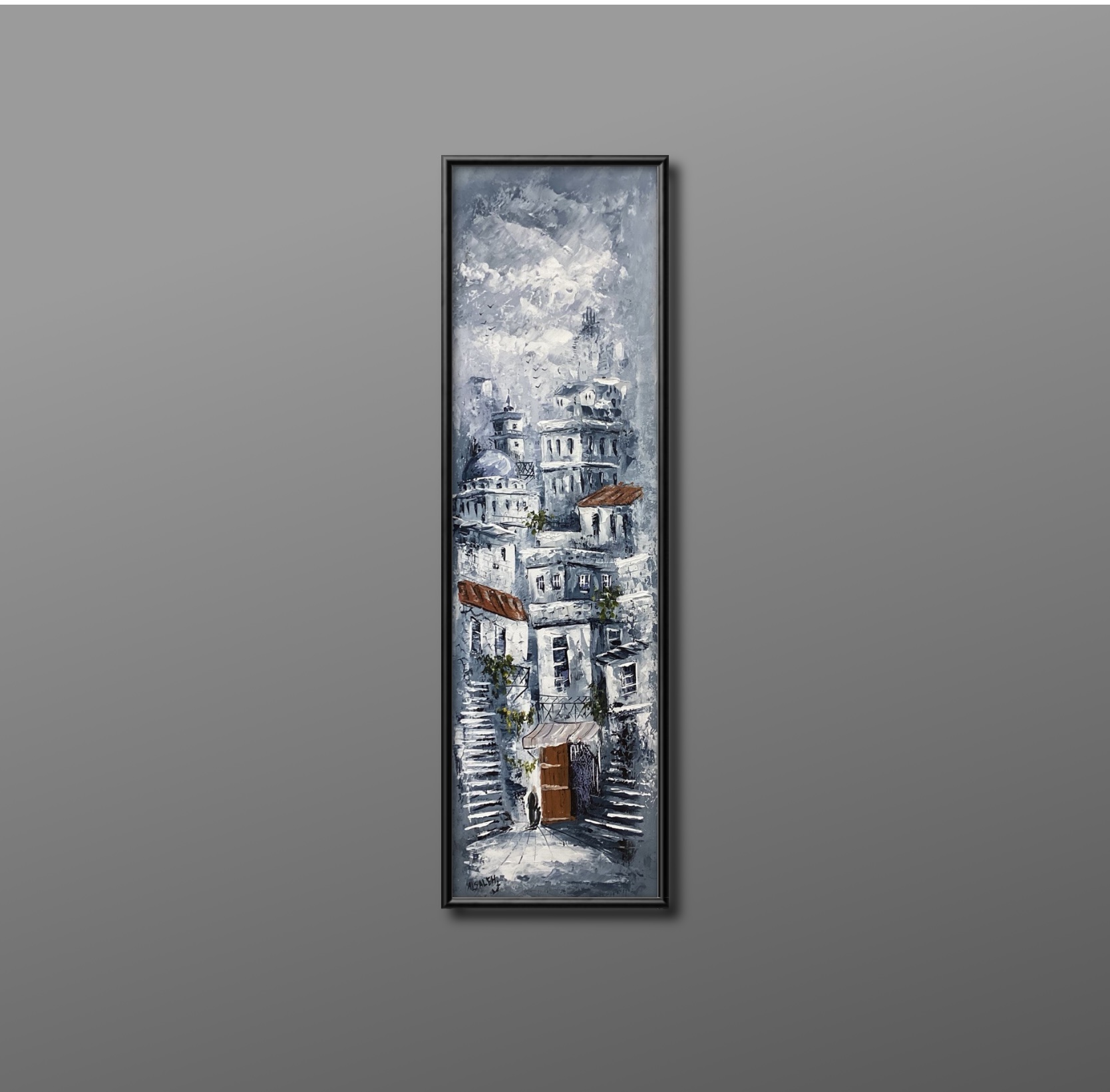 Stillness of the White city
