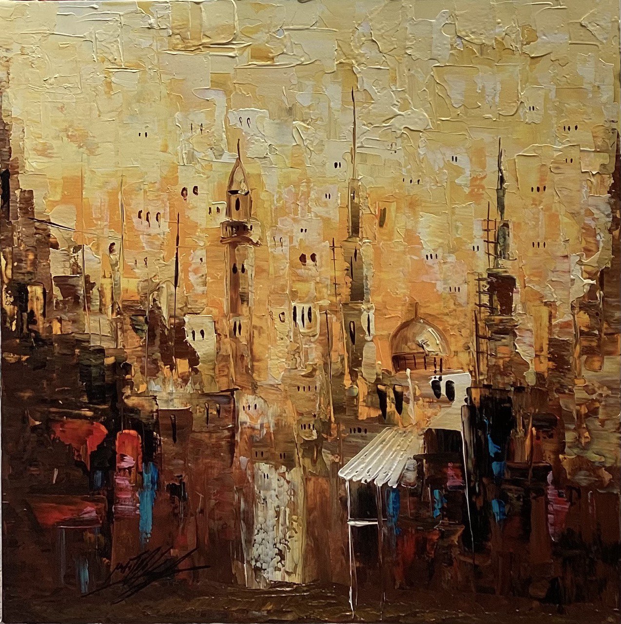 Golden Mirage of the Ancient City