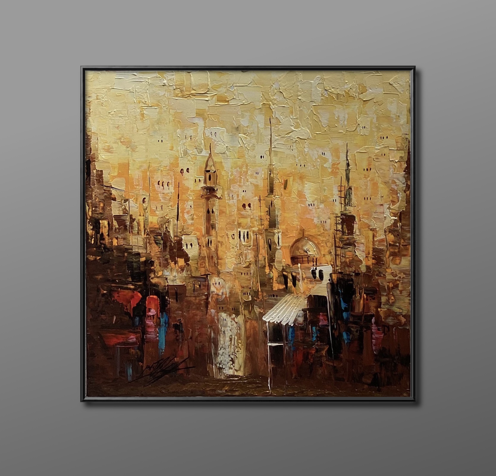 Golden Mirage of the Ancient City
