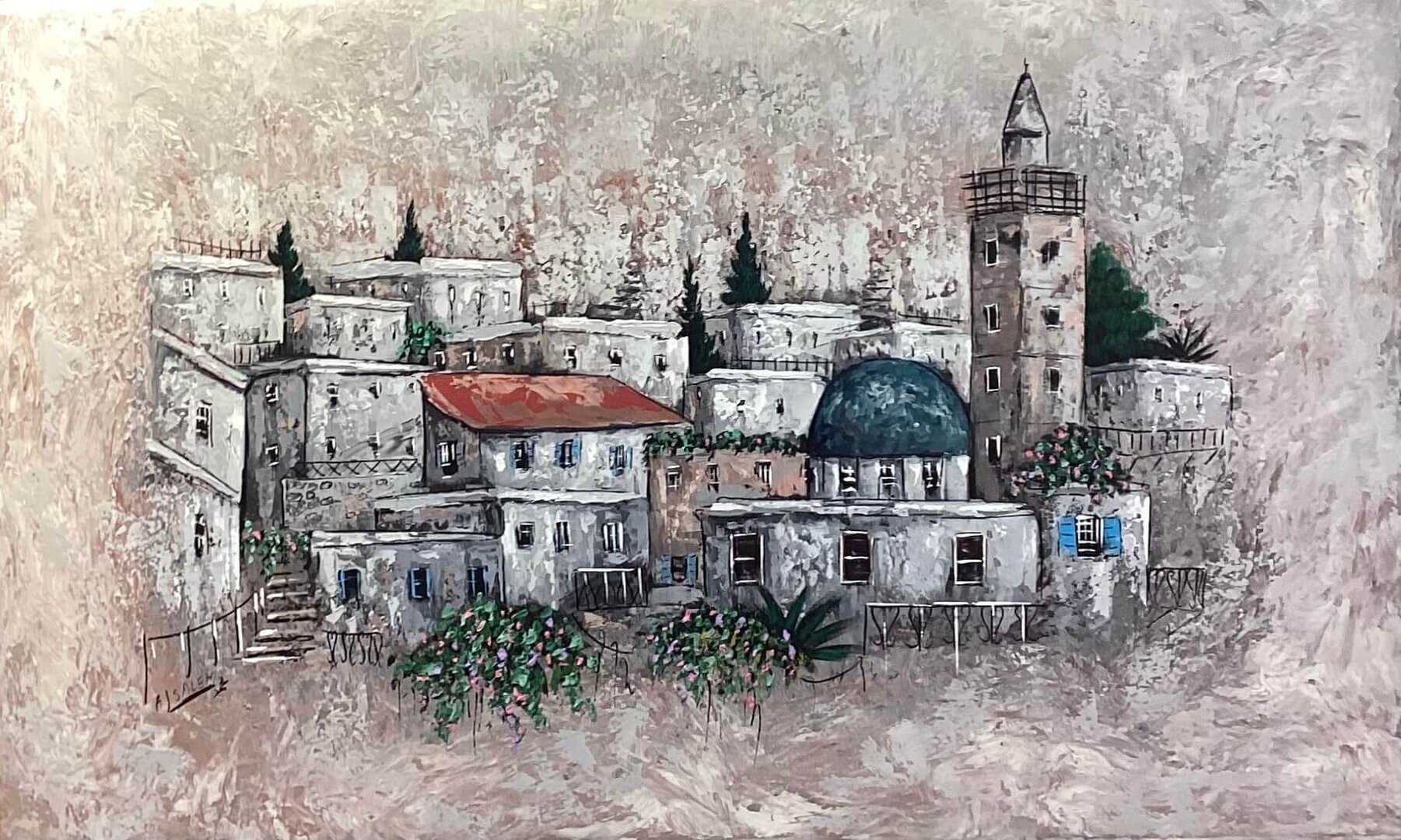 The old mosque in Amman 