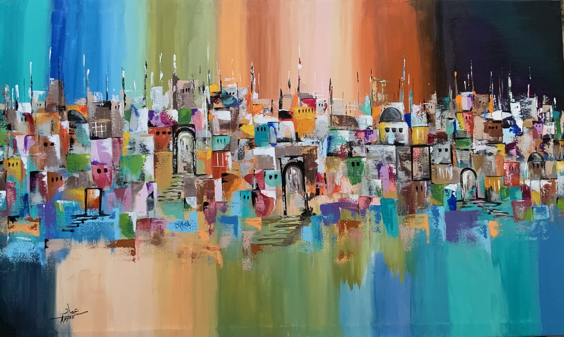 Vibrant Echoes of an Ancient City