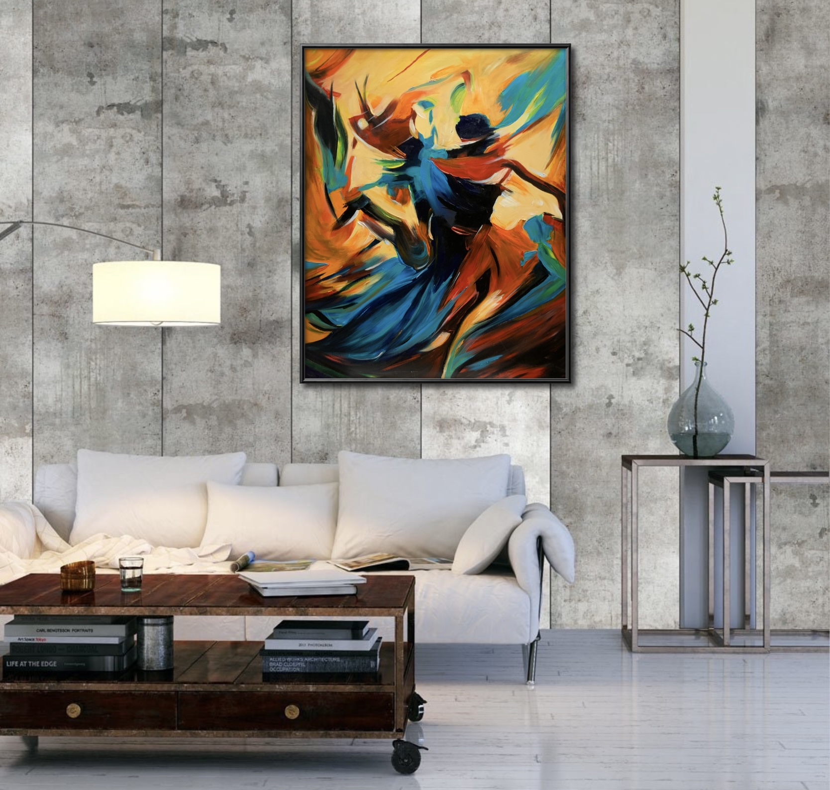 Dance of colors