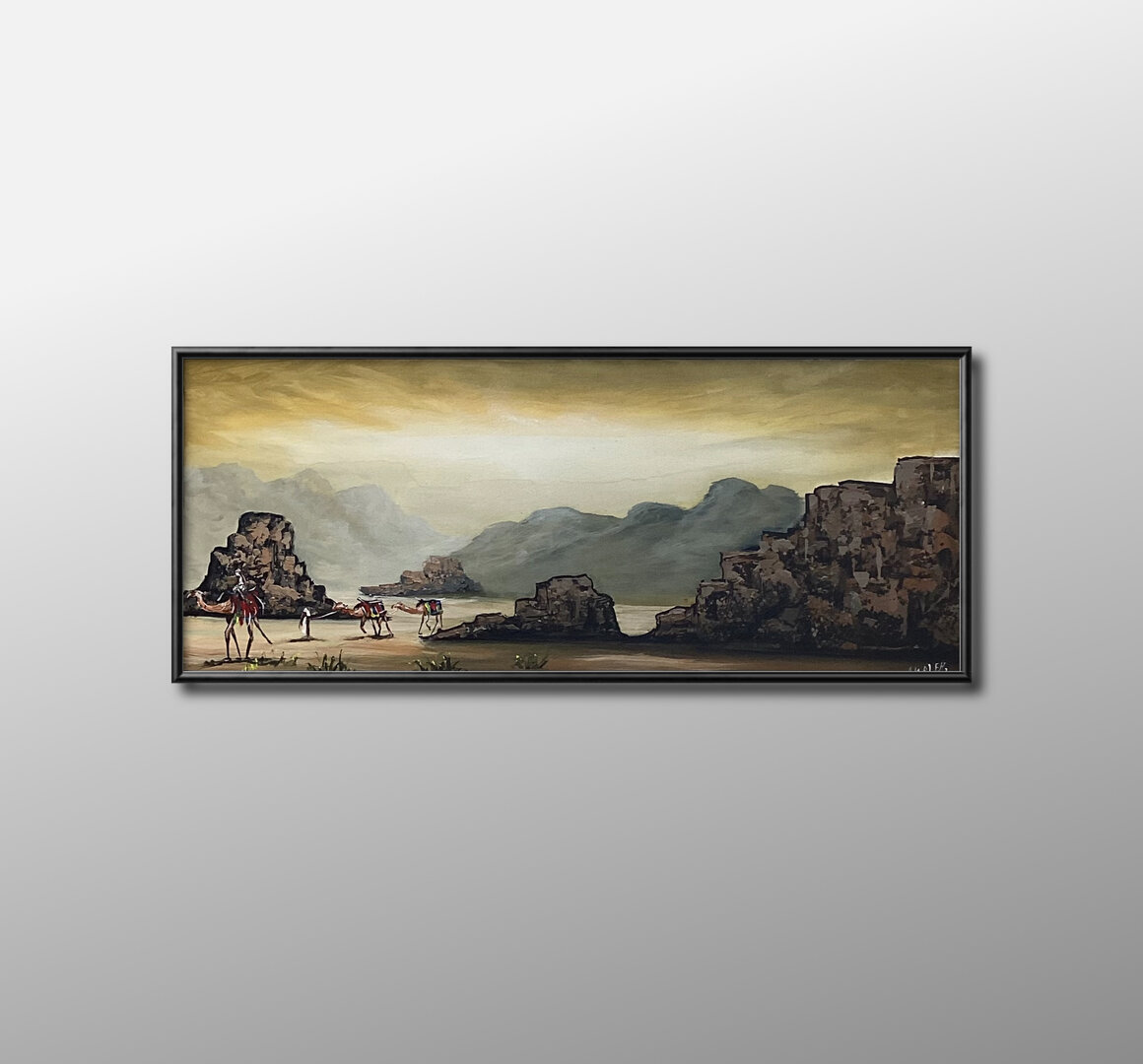 The Caravan in the Heart of the Desert