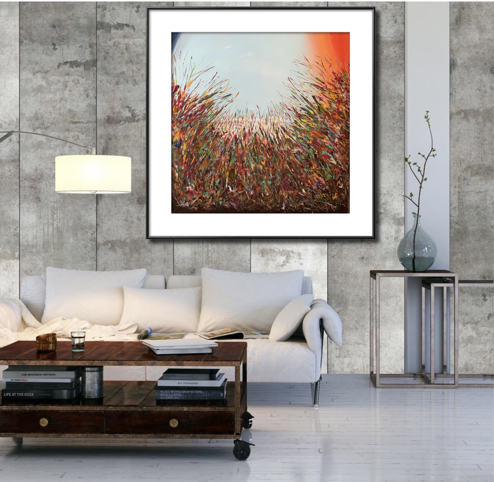 Happiness the dance of wild grass