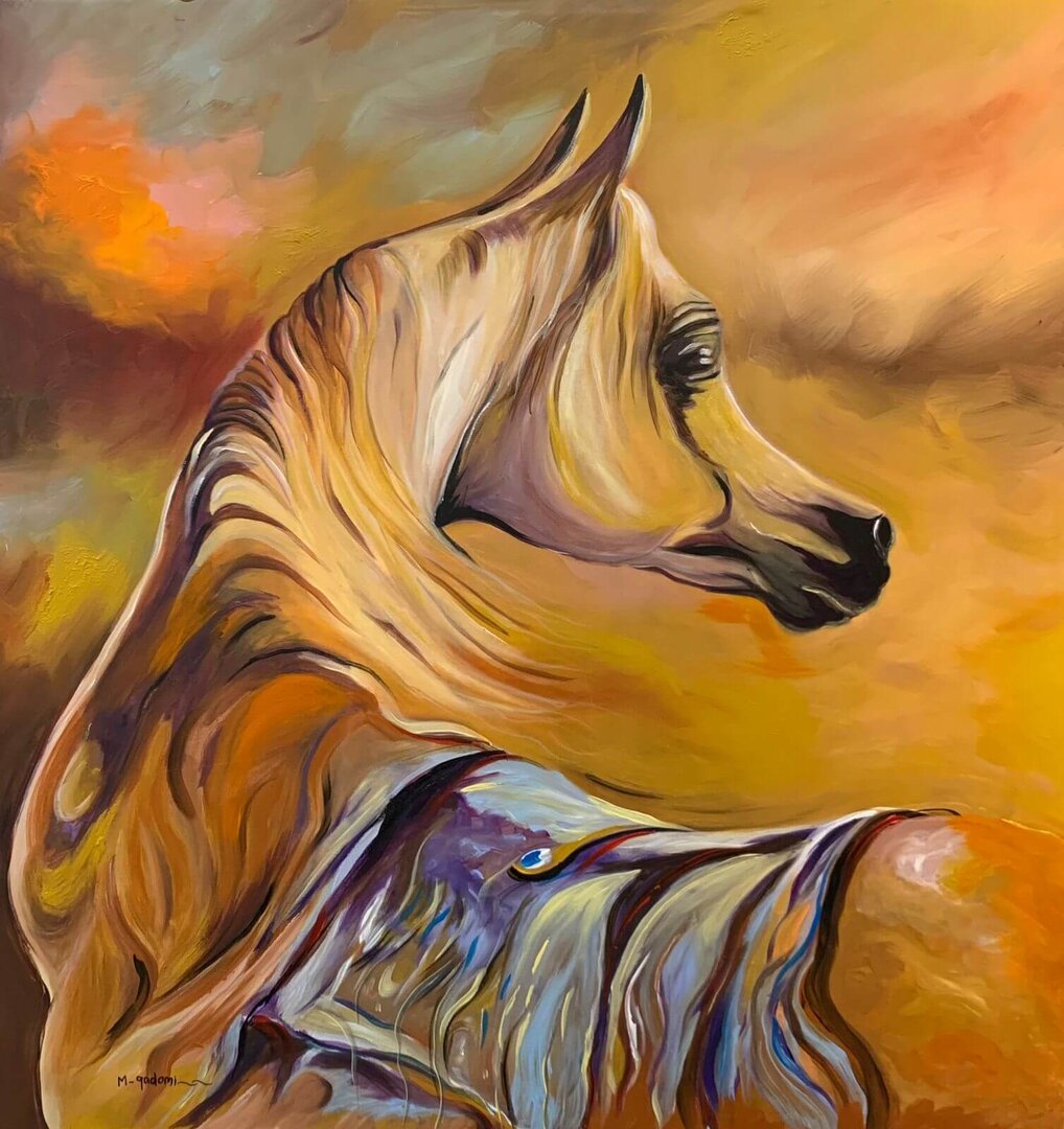 The arabica horse