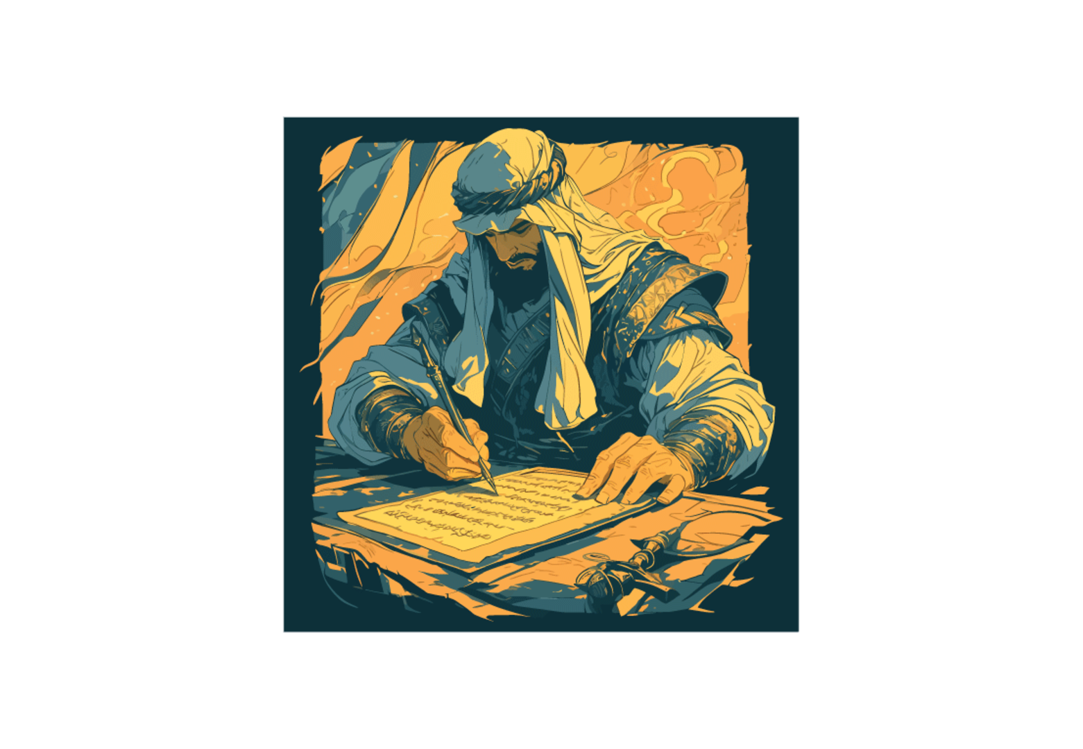 The Bedouin Scribe