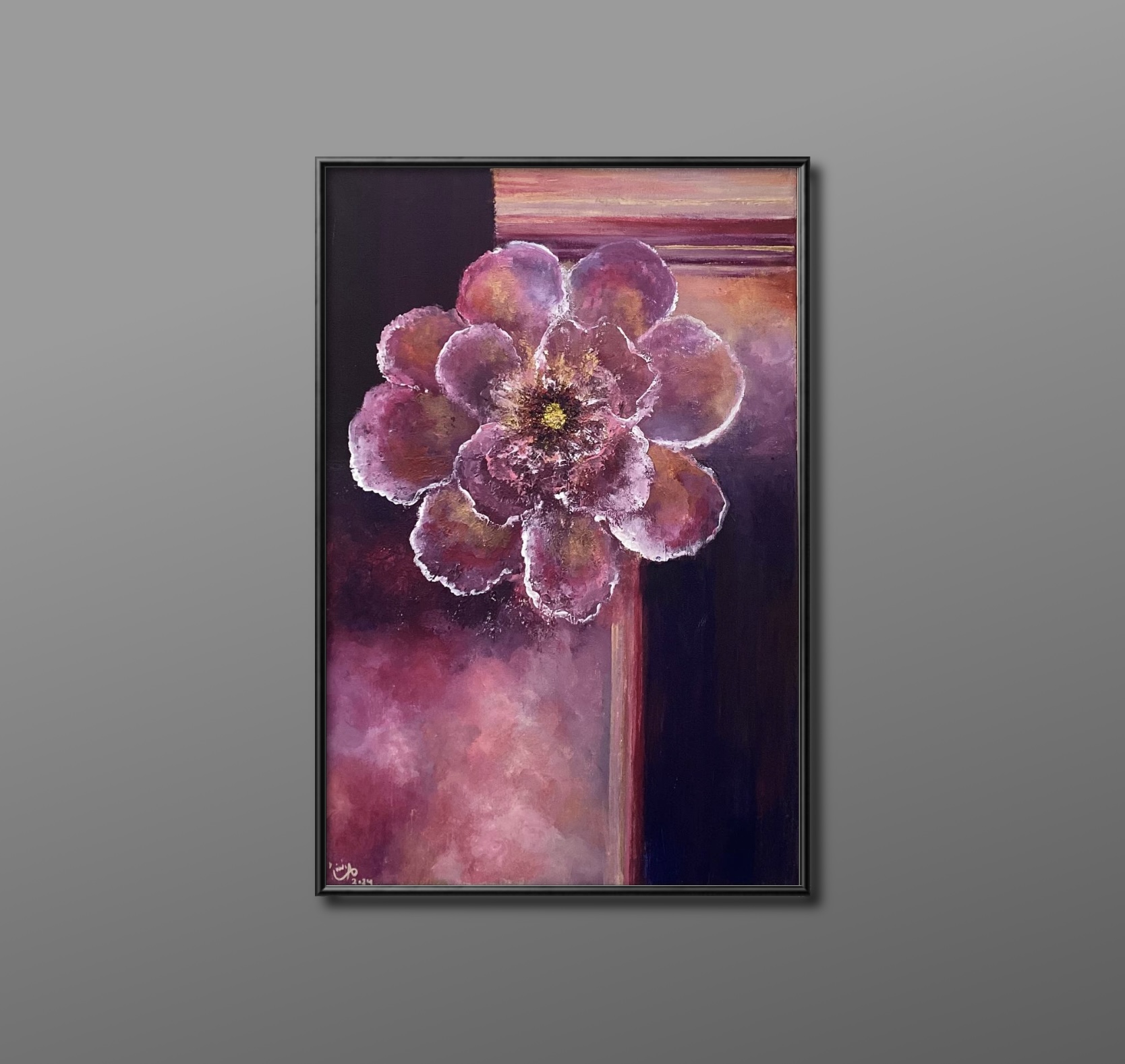 Flower in a Space of Light