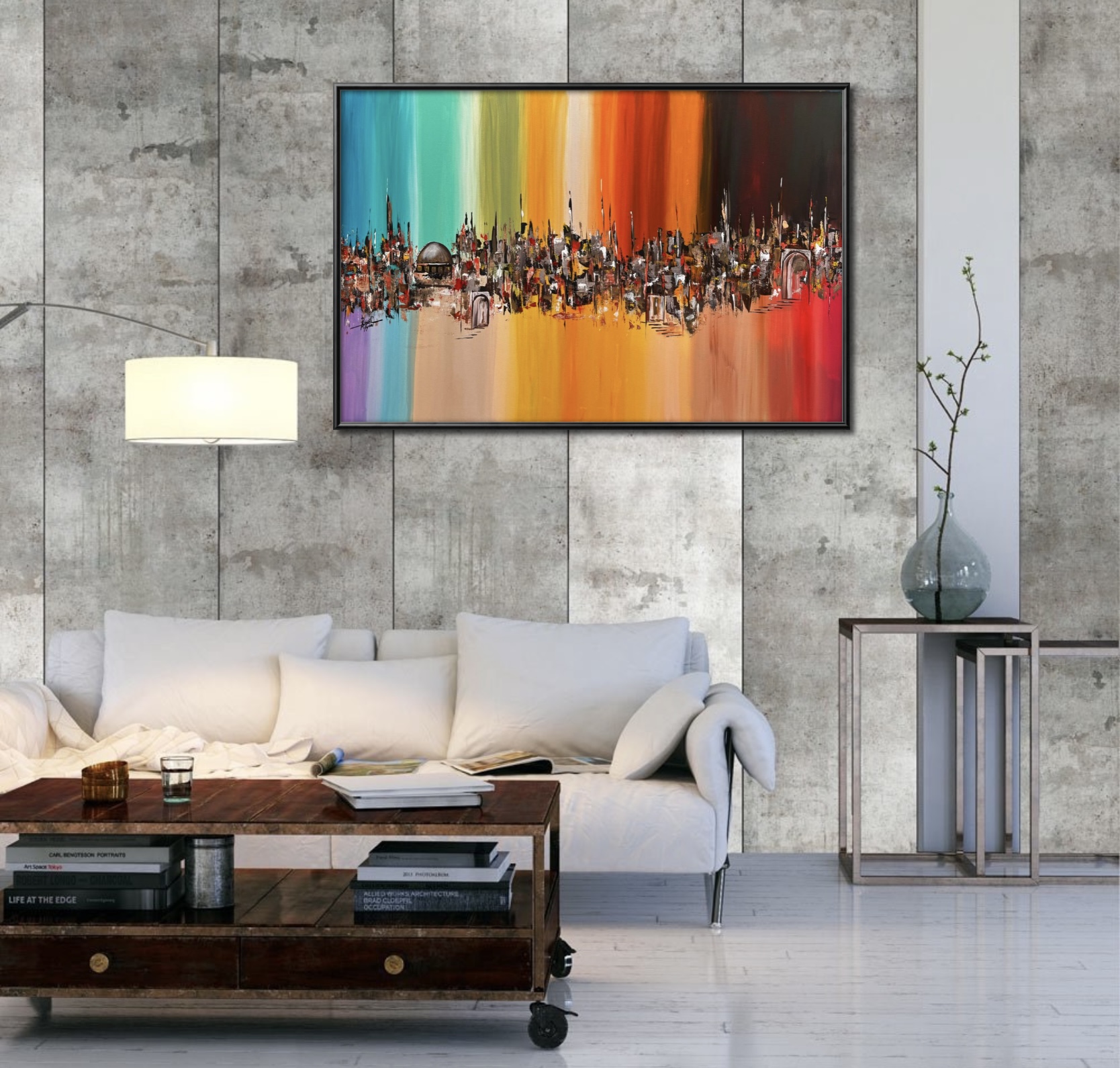 City of Flowing Colors
