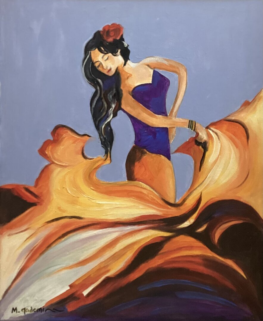 الراقصة،