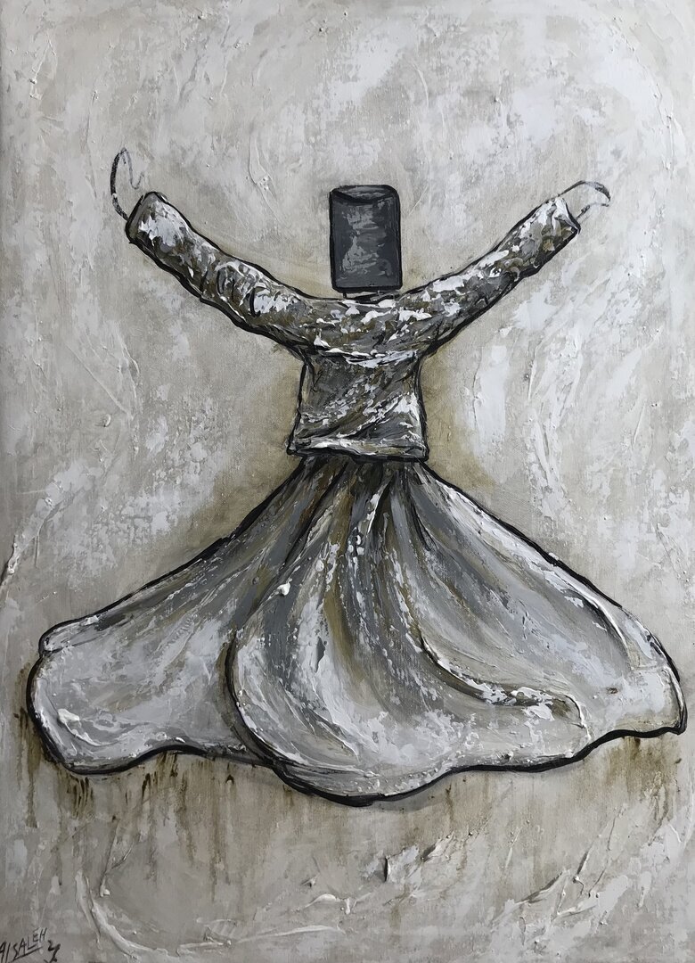 Spinning Darwish.