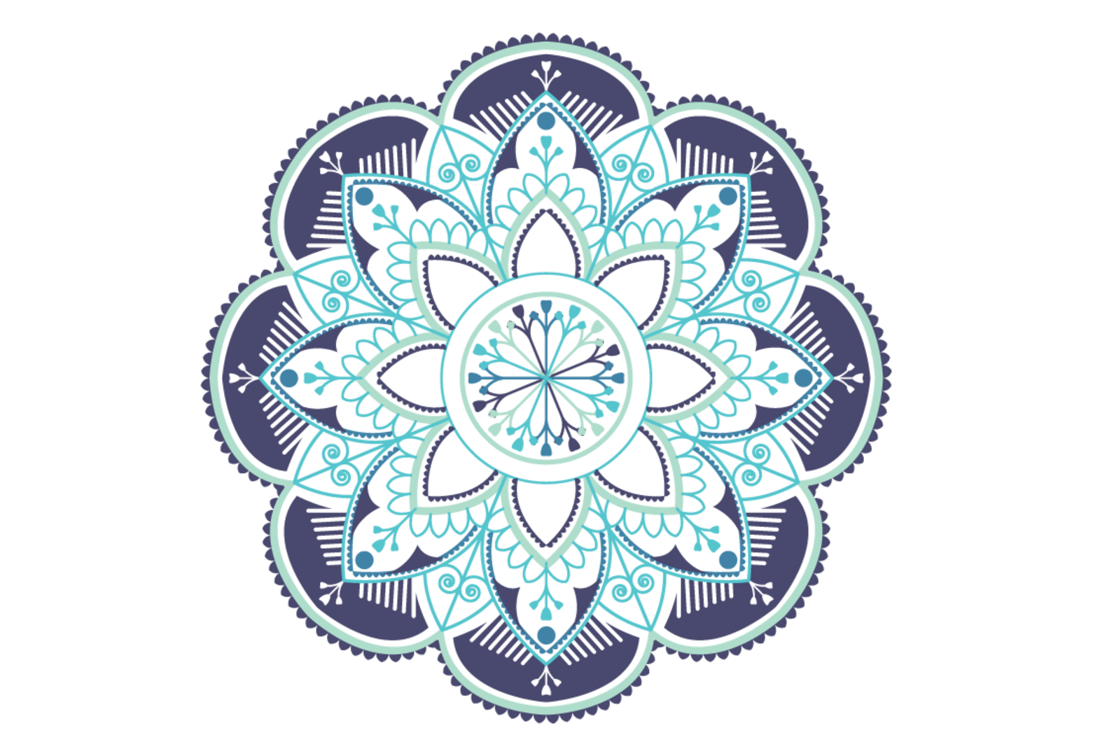 Blue Mandala 