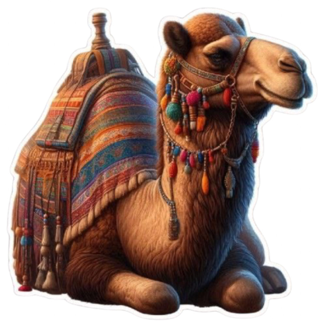 ملصق الجمل