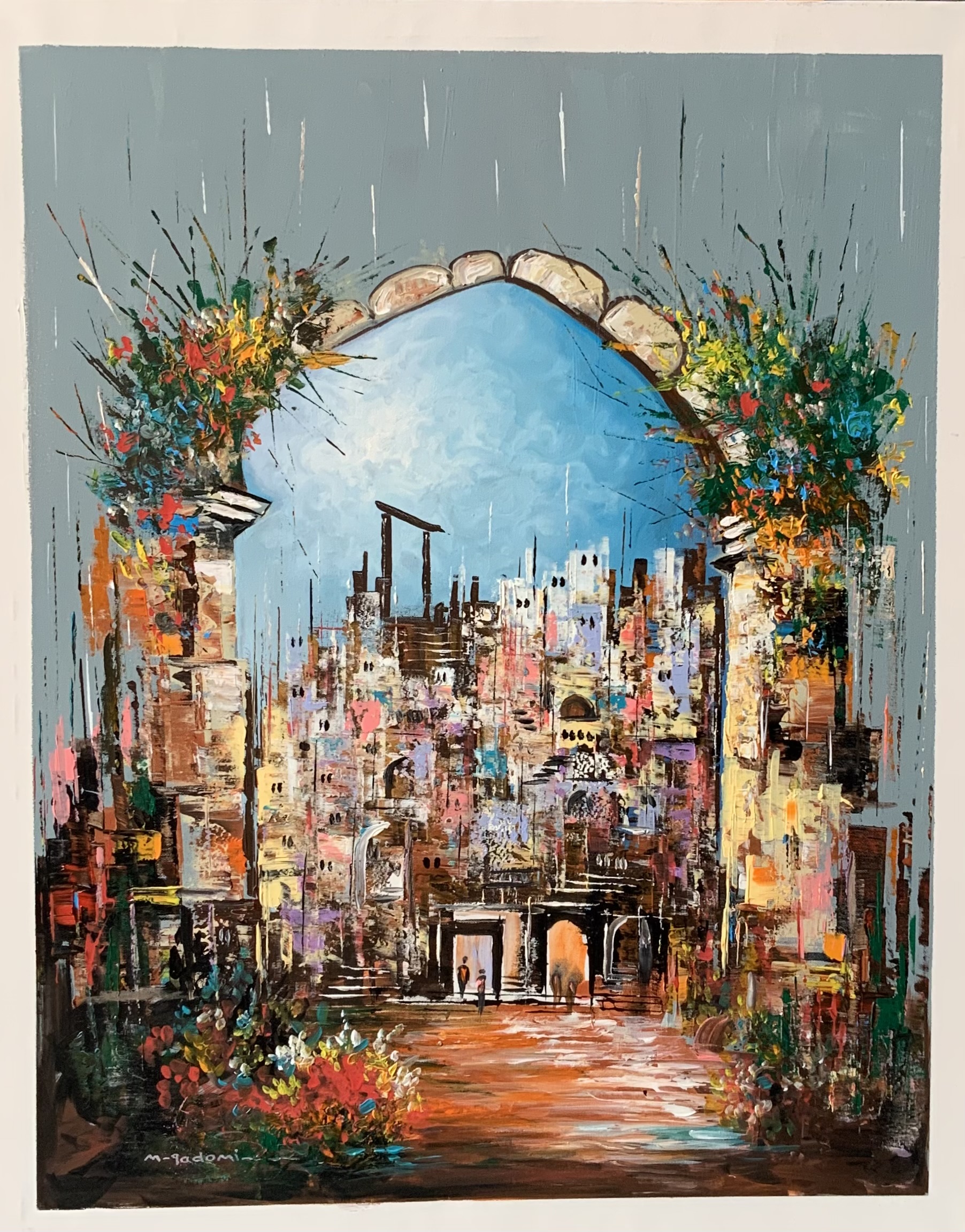 The Dreamy City Gate
