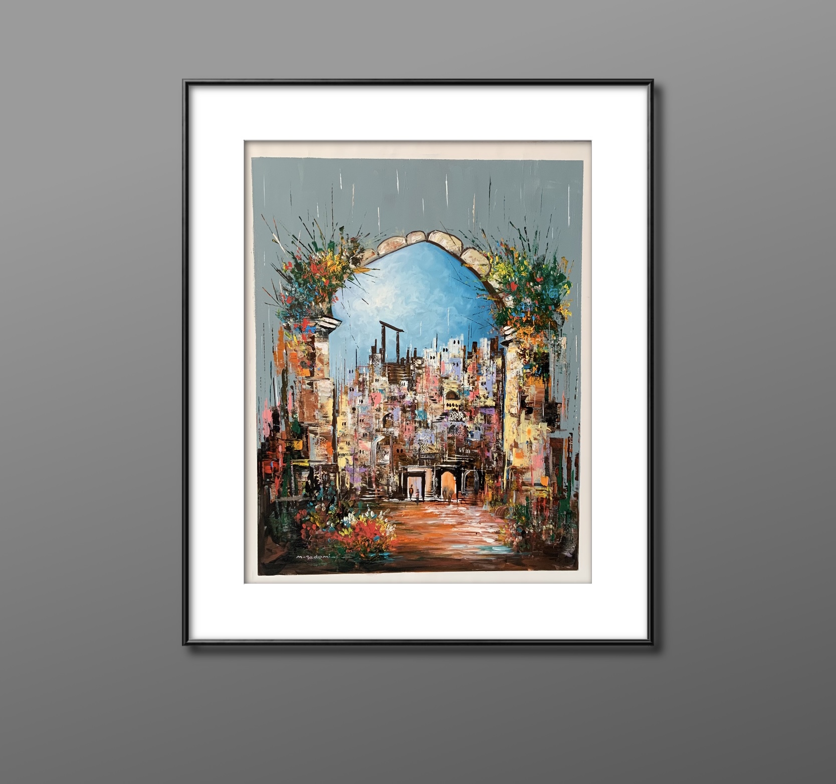 The Dreamy City Gate