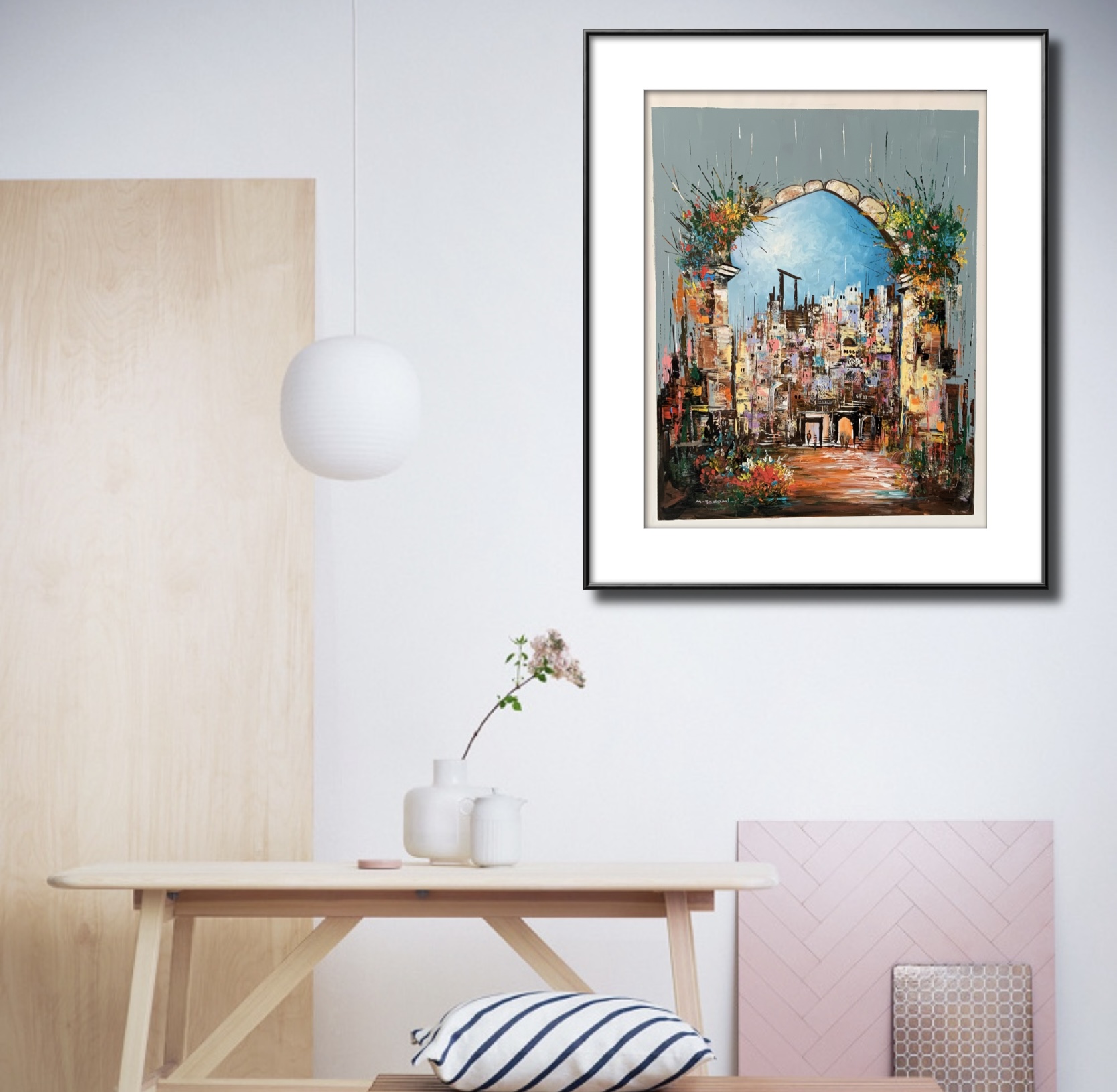 The Dreamy City Gate