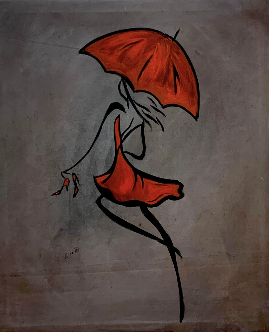 The umbrella 