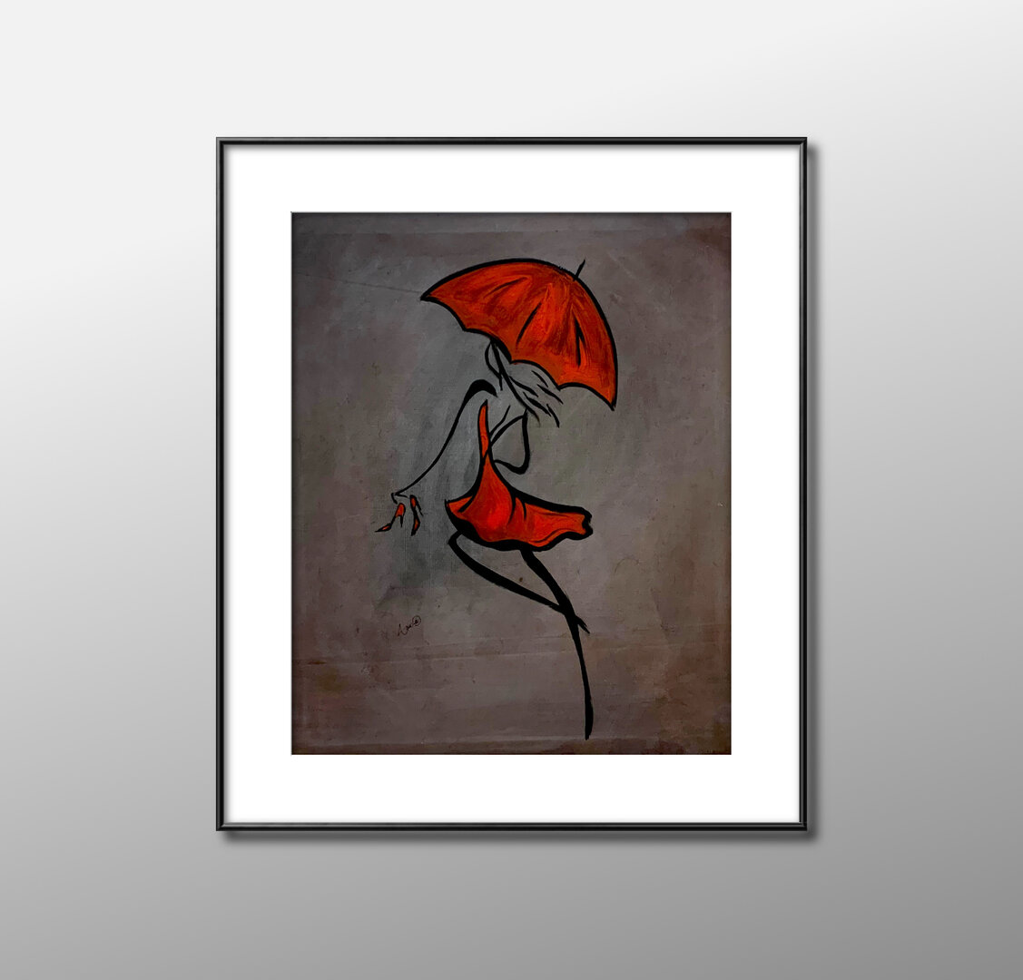The umbrella 