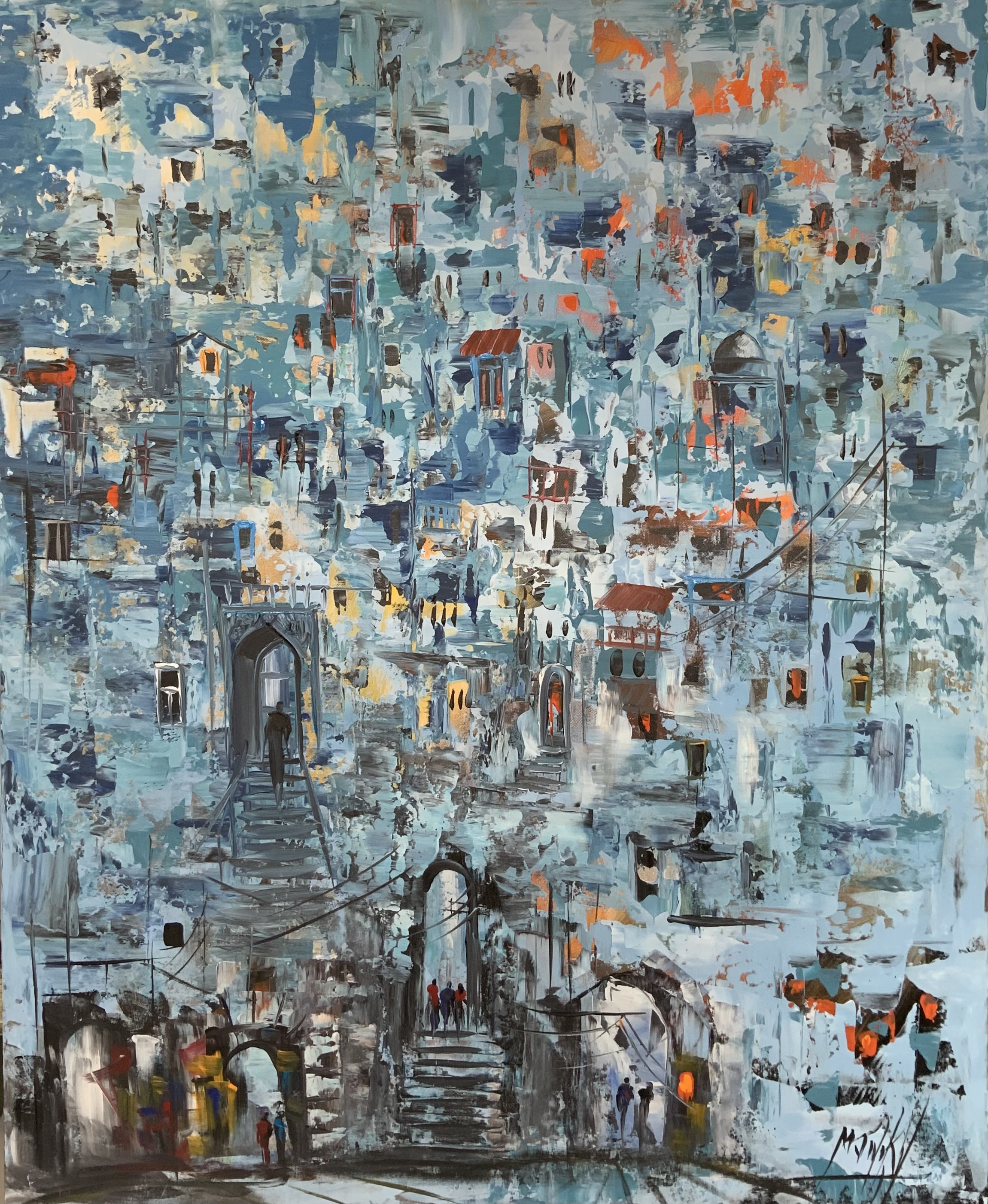 A City Between Dream and Light