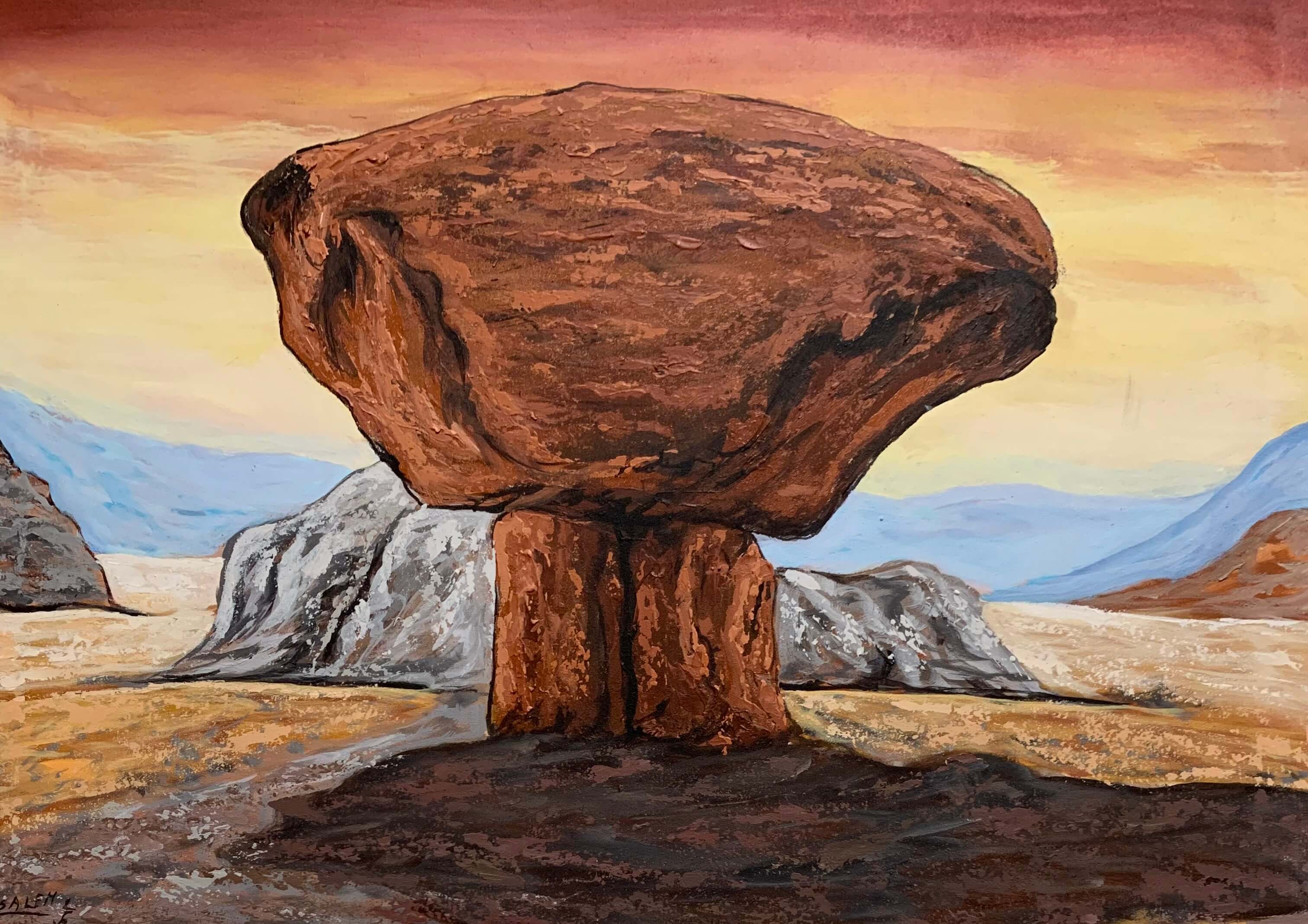 Mushroom_rock-صخرة_الفطر
