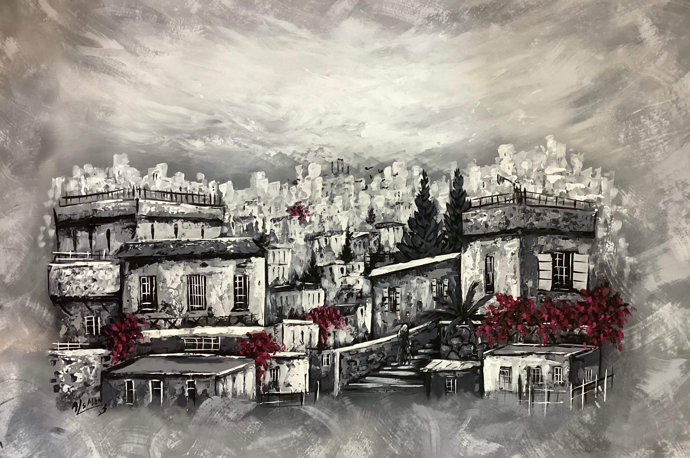 Amman_and_Red_roses-عمان_و_الورد_الاحمر